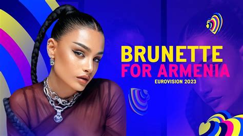 eurovision 2023 armenia brunette